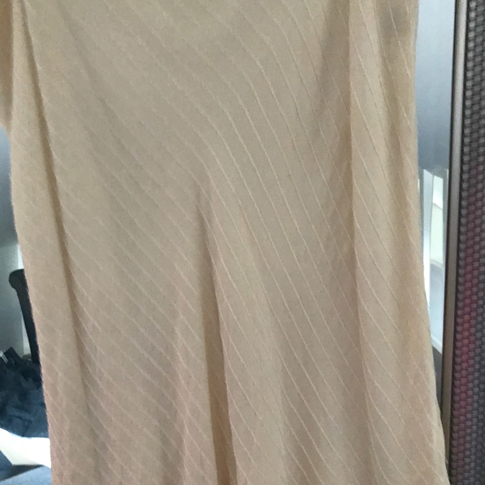 Lauren Ralph Lauren silk beaded bias cut skirt - Picture 4 of 6